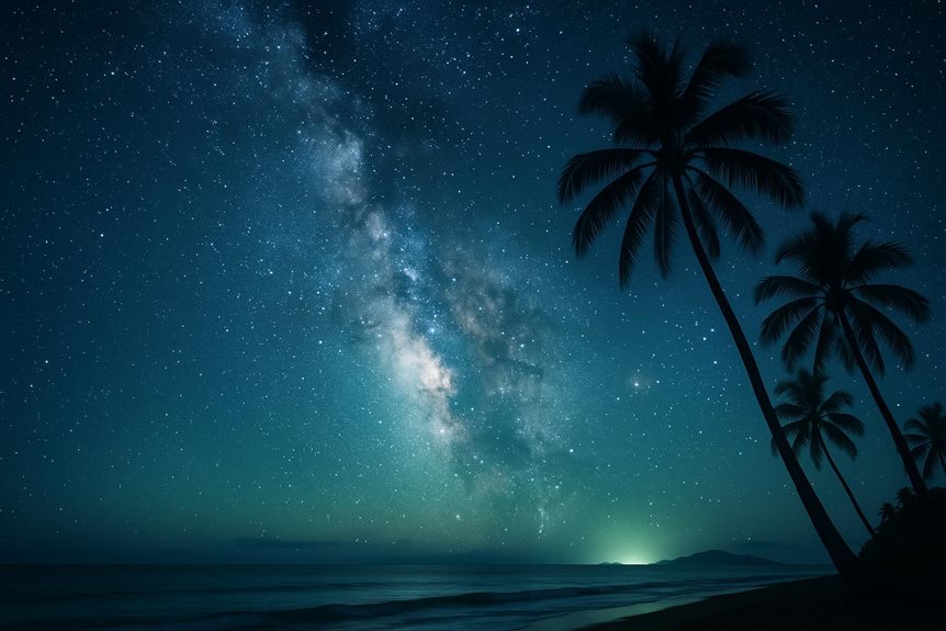 celestial wonders under stars
