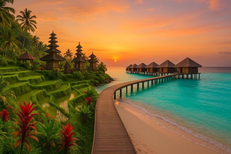 comparing bali and maldives