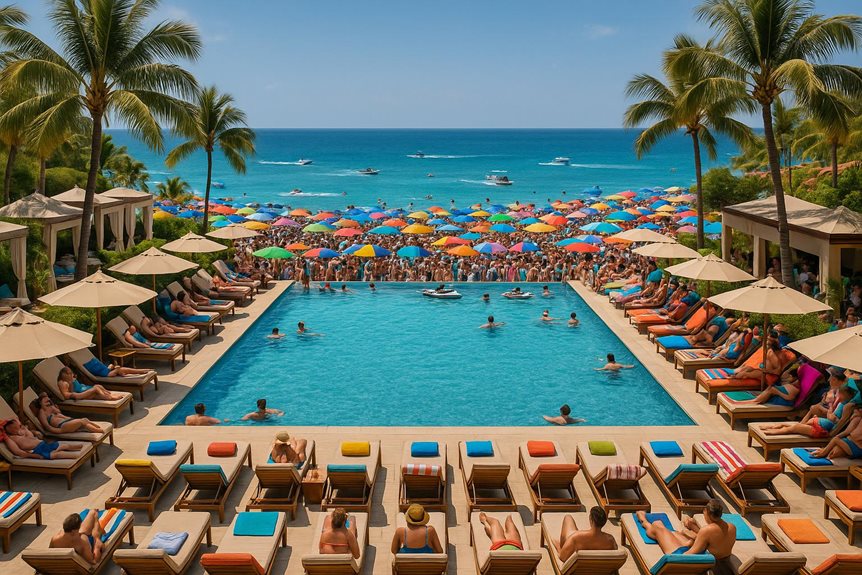 crowded beaches and overbooked resorts