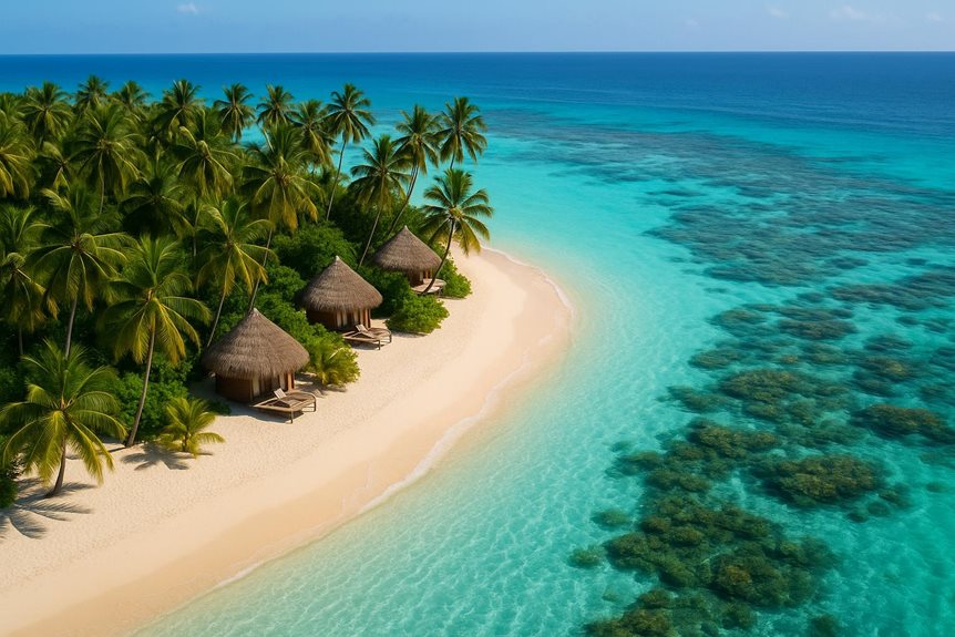 crystal waters sandy beaches