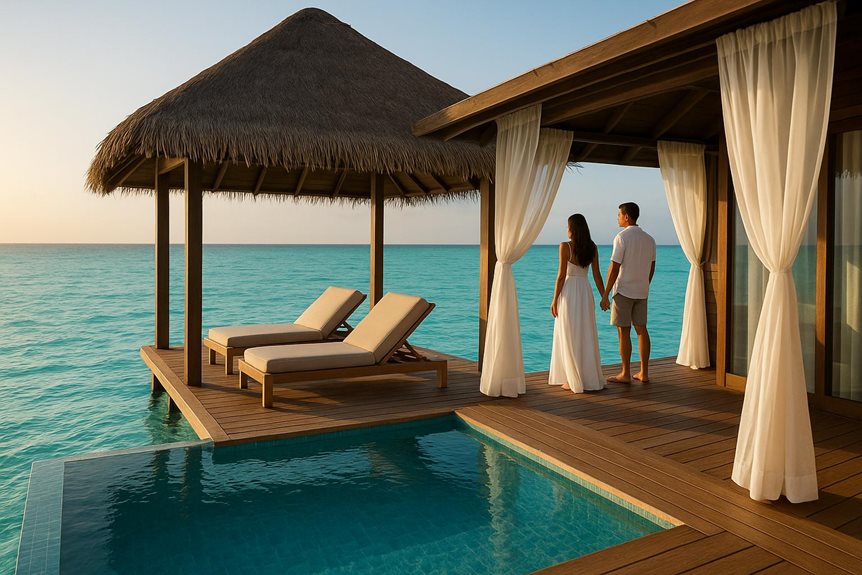 luxury overwater honeymoon experience