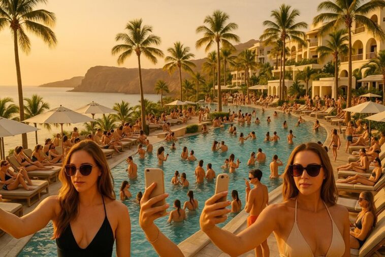 overpriced luxury tourist resorts