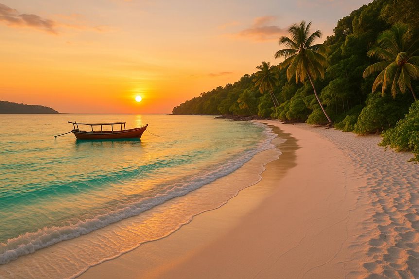 pristine beaches tropical paradise