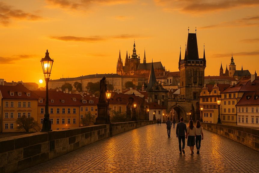 romantic prague river cruise